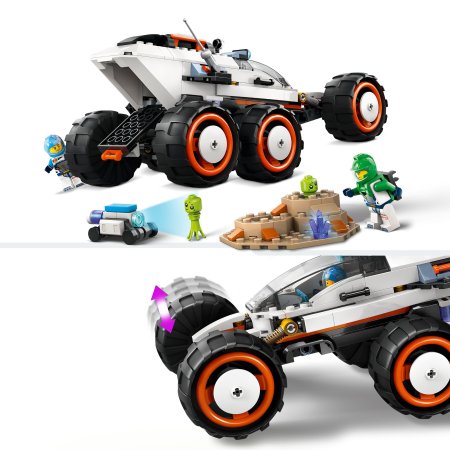 60431 LEGO® City  Kosmoseavastaja Kulgur Ja Tulnukaelu 