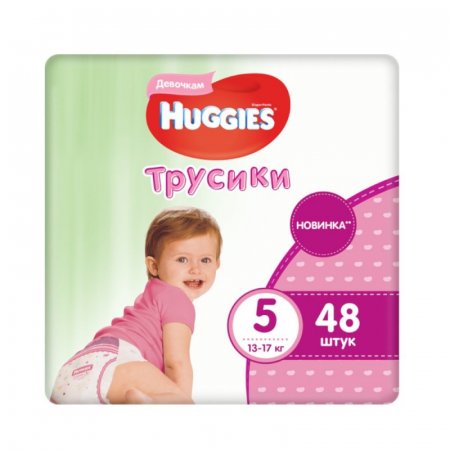 HUGGIES püksmähkmed S5 Girl D Mega, 12-17kg, 48 tk., 2658591 2658591