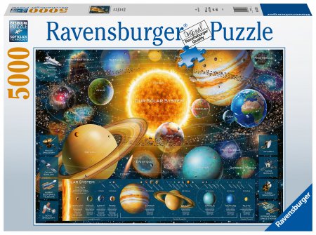 RAVENSBURGER pusle Planetsystem, 5000tk., 16720 16720