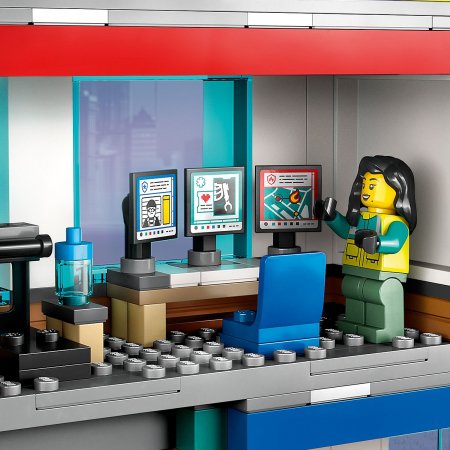 60371 LEGO® City Hädaabisõidukite peakorter 60371