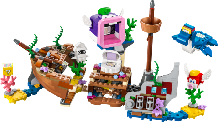71432 LEGO®  Super Mario Dorrie Uppunud Laevavraki Seikluse Laienduskomplekt 
