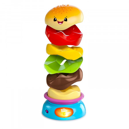 BRIGHT STARTS mänguasi Stack'Nspin burger, 52126 52126