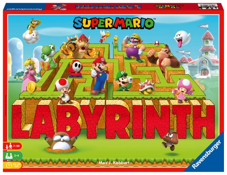RAVENSBURGER lauamäng Super Mario Labyrinth, 26063 26063