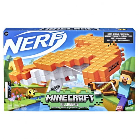 NERF amb Minecraft Pillagers, F4415EU4 F4415EU4
