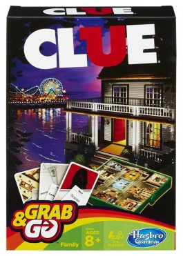 HASBRO GAMING lauamäng "Clue Grab And Go", B0999 B0999