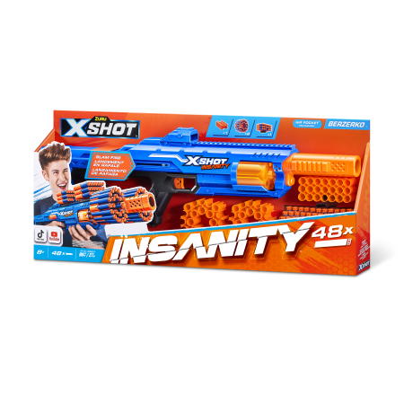 X-SHOT mängupüstol Berzerko Insanity, 1 seeria, 36610 