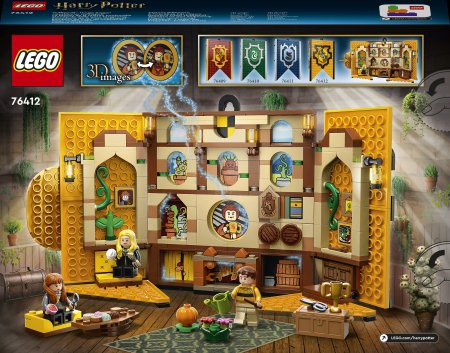 76412 LEGO® Harry Potter™ Hufflepuff™-i maja lipp 76412