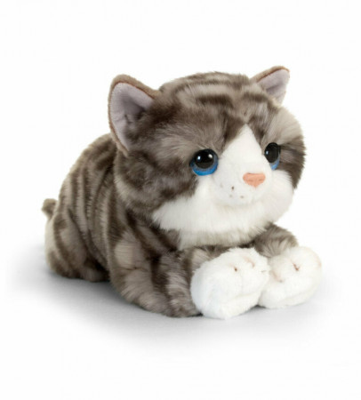 KEEL TOYS Grey Cuddle Kitten 32 cm, SC2646 SC2646