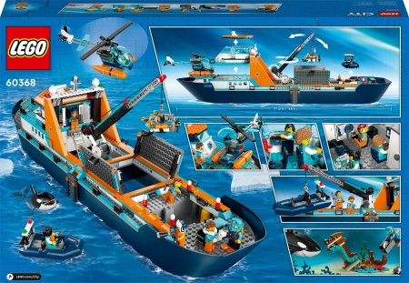 60368 LEGO® City Arktikauurimislaev 60368