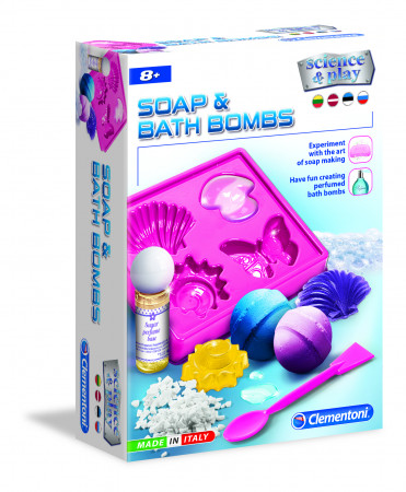 CLEMENTONI Science soap bombs (LT+LV+EE), 50540 50540