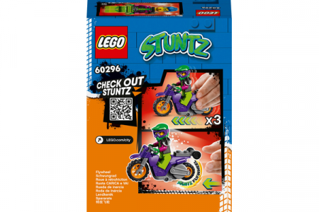 60296 LEGO® City Stunt Esirattatõstete trikimootorratas 60296