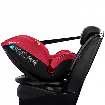 KINDERKRAFT turvatool XPEDITION (ISOFIX), punane, KCXPED00RED0000 KCXPED00RED0000