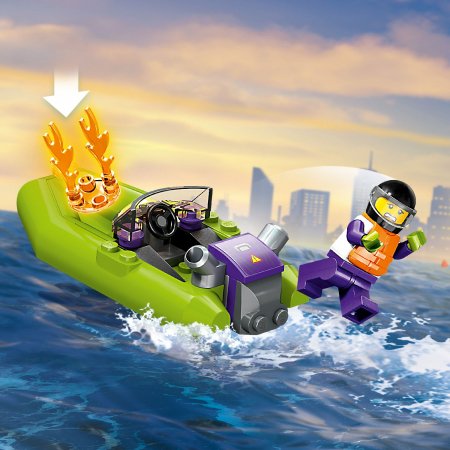 60373 LEGO® City Tuletõrje päästepaat 60373