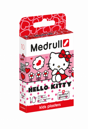 MEDRULL Plaaster "Hello Kitty" 10 tk., (laste), 150063 150063