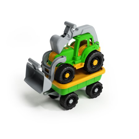 ADRIATIC liivamänguasi traktor haagisega, 1252 