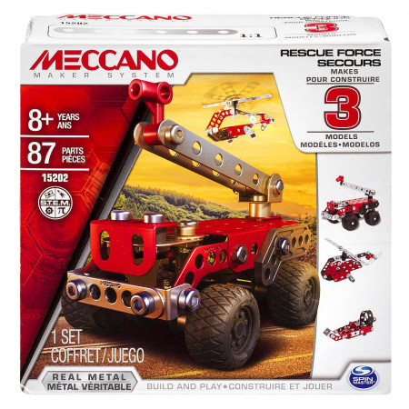 MECCANO konstruktor 3 Model Set - Rescue Car, 6026714 