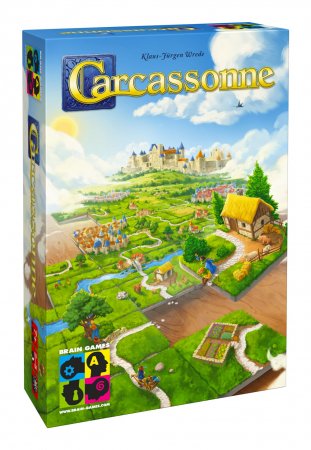 BRAIN GAMES mäng Carcassonne Baltic, BRG#CC/BRG#CCB BRG#CC/BRG#CCB