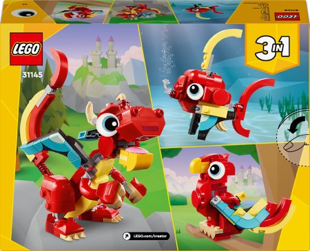 31145 LEGO® Creator Punane Draakon 