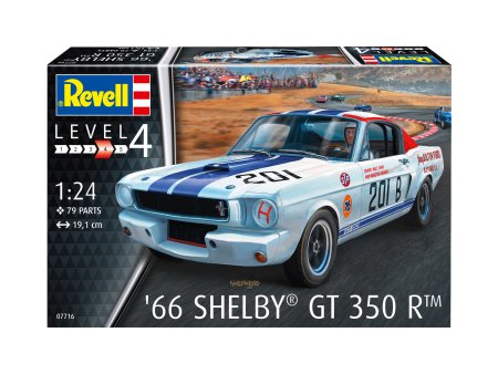 REVELL 1:24 mudel 1965 Shelby GT 350 R, 67716 