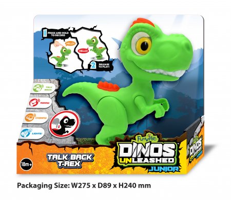 DINOS UNLEASHED talk back dinosaurus T-Rex, 31194 31194