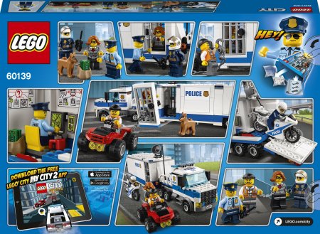 60139 LEGO® CITY Politsei mobiilne juhtimiskeskus 60139