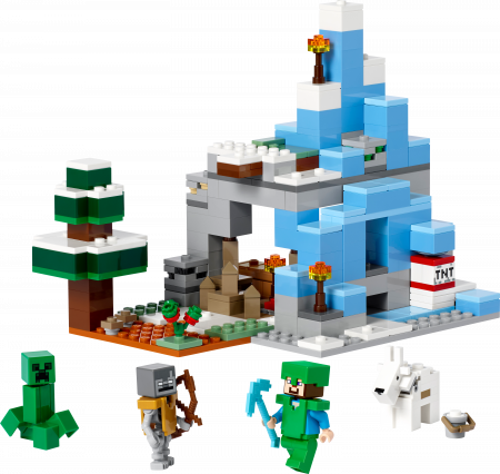 21243 LEGO® Minecraft™ Külmunud mäetipud 21243