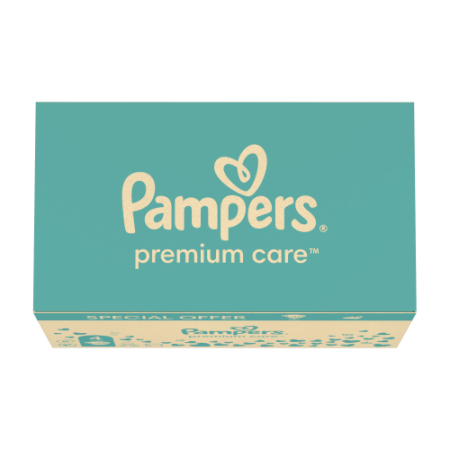 PAMPERS Mähkmed Premium Care 4 suurus, 104 tk + Niisked salvrätikud Aqua, 48 tk, 80768591 
