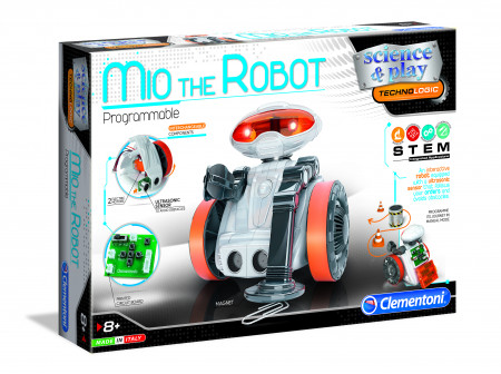 CLEMENTONI Robotic Robot Mio, 75021BL/75053/75053BL 75053BL