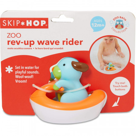 SKIP HOP Zoo üleskeeratav vannimänguasi Wave Rider – koer, 235353 235353