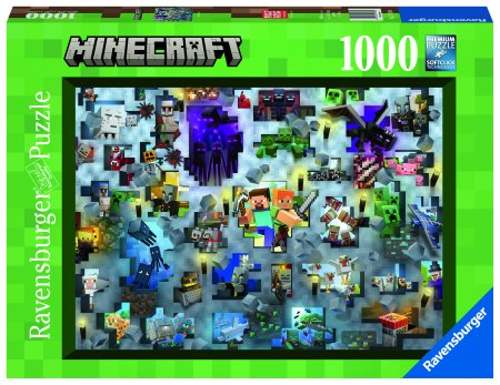 RAVENBURGER pusle Minecraft Mobs, 1000tk., 17188 17188