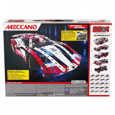 MECCANO konstruktor Multi 25 Model Supercar, 6062054 6062054