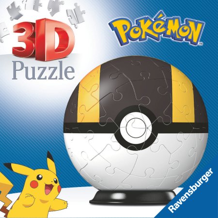 RAVENSBURGER 3D pusle Pokemon Ultra Ball, 54tk, 11266 11266
