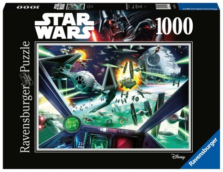 RAVENSBURGER pusle Star Wars: X-Wing Cockpit, 1000 tk., 16919 16919