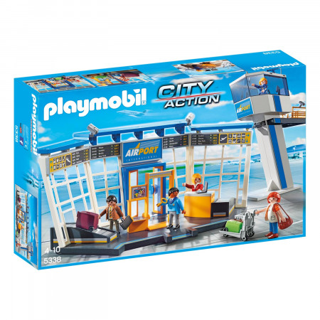 PLAYMOBIL CITY ACTION Airport with Control Tower, 5338 5338
