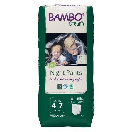 BAMBO mähkmed DREAMY NIGHT 4-7 Poiss, 15-35 kg 10 tk/pakk, BAMBN9883 BAMBN9883
