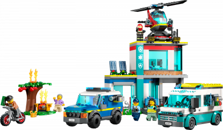 60371 LEGO® City Hädaabisõidukite peakorter 60371