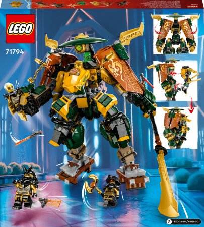 71794 LEGO® NINJAGO® Lloydi ja Arini ninjatiimi robotid 71794