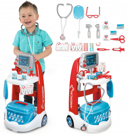 SMOBY MEDICAL TROLLEY, 7600340207 7600340207