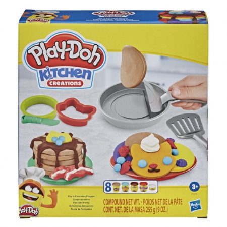 PLAY DOH plastiliinikomplekt Flip and Pancakes, F12795L0 F12795L0