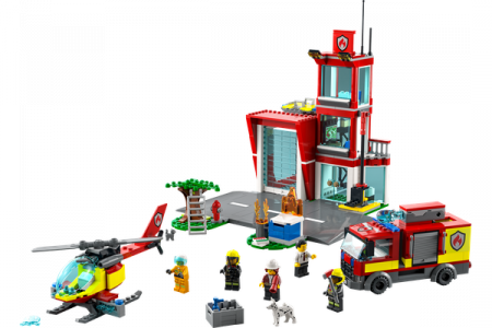 60320 LEGO® City Fire Tuletõrjedepoo 60320