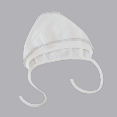 VILAURITA ümberpööratud õmblustega beebimüts MUMO, valge, 44 cm, art 746 art 746