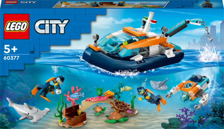 60377 LEGO® City Uurija sukeldumispaat 60377