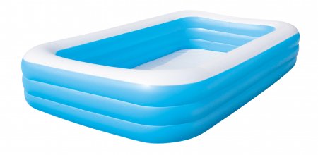 BESTWAY bassein perele ristkülikukujuline sinine Deluxe Family, 305x183x56cm, 54009 54009
