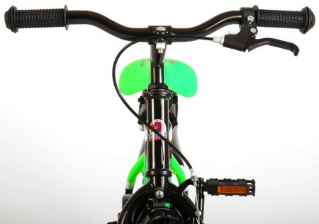 VOLARE Sportivo jalgratas 12" Neoonroheline ja must, 2030.a 2030