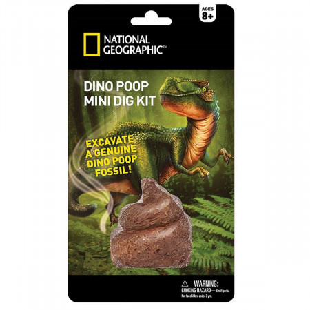 NATIONAL GEOGRAPHIC kraasitud mini dinosaurusekaka kaevamiskomplekt, NGMDIGPOOP NGMDIGPOOP