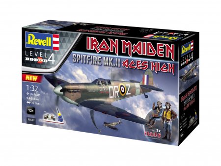 REVELL 1:32 mudel kokkuvolditav Spitfire Mk.II Aces High Iron Maiden, 5688 05688