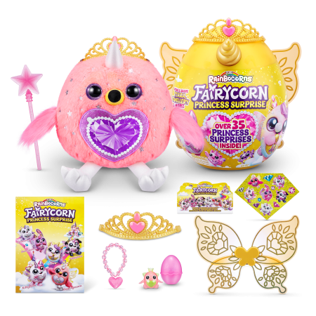 RAINBOCORNS pehme mänguasi koos tarvikutega Fairycorn Princess, 6 seeria, 9281 9281