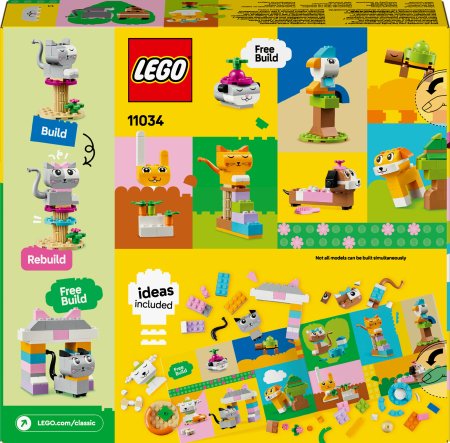 11034 LEGO® Classic Loomingulised Lemmikloomad 