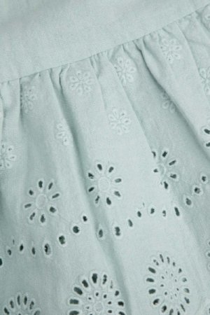 COCCODRILLO pikkade varrukatega kleit GARDEN ENGLISH KIDS, piparmündi värv, WC4128101GEK-031- 