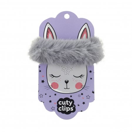 CUTY CLIPS pehmed juuksekummid Fluffy Bunny, nr 14, CL0014 CL0014